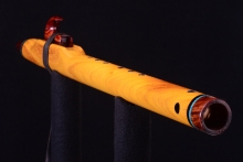 Osage Orange Native American Flute, Minor, Mid F#-4, #H39I (6)